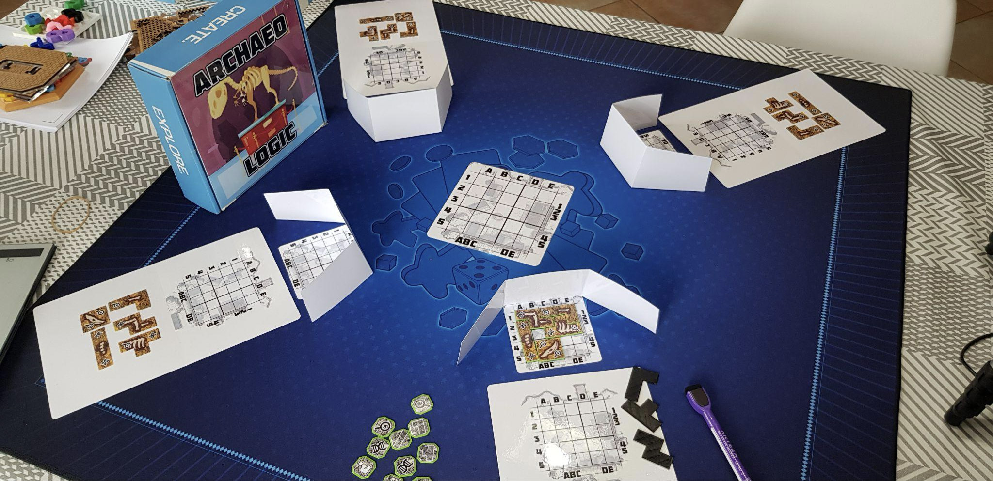 Ludonaute: Archeo-Logic Deduction Board Game main image 0